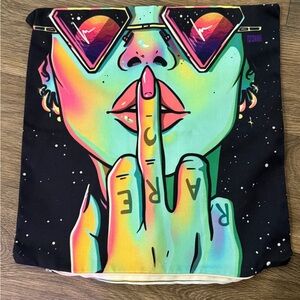 Trippy Art Throw Pillow Case